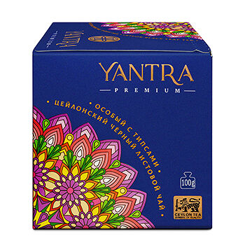 Чай черный листовой с типсами Yantra Премиум Extra Special Tippy Tea 100г, Шри-Ланка