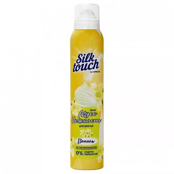 Мусс для бритья Carelax Silk Touch Ваниль женский 