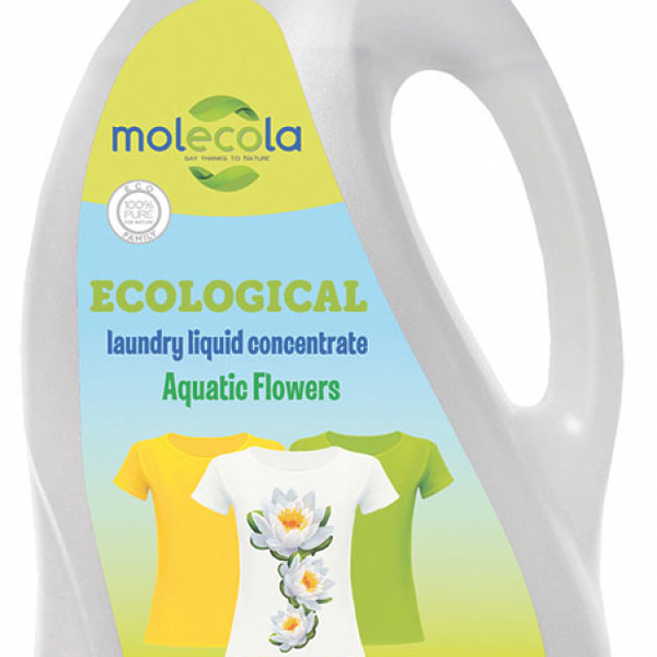 Гель для стирки универсальный Molecola Концентрат Водяные цветы 1 л