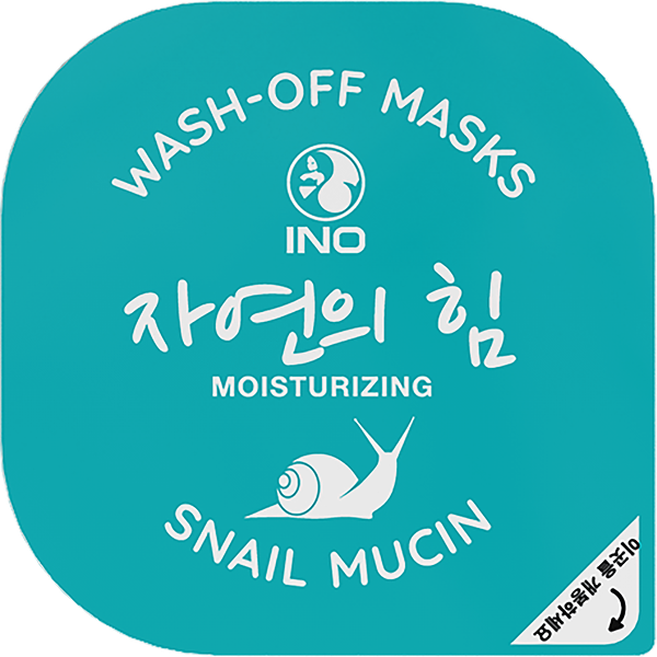 Маска для лица INO Муцин улитки увлажняющая