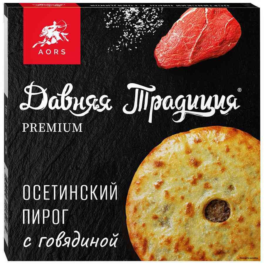 

Пирог Осетинский Давняя Традиция с говядиной 450 г