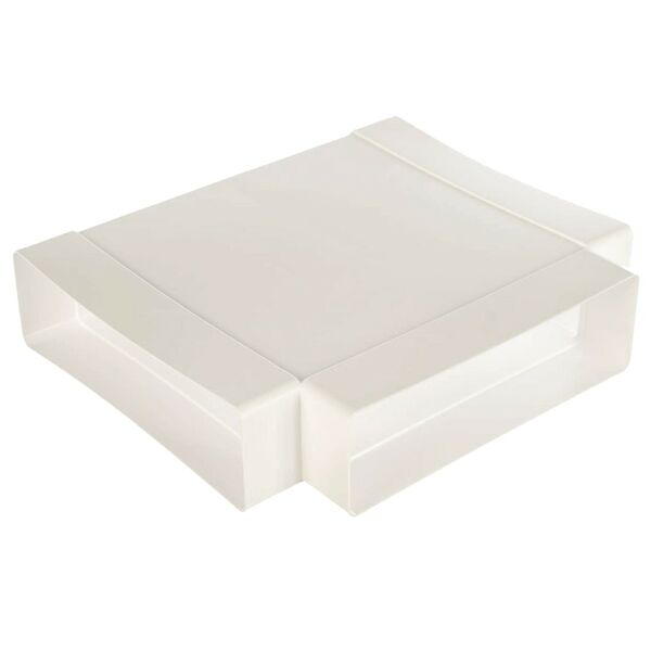 Тройник Т-образный, 60х120 мм, пластик