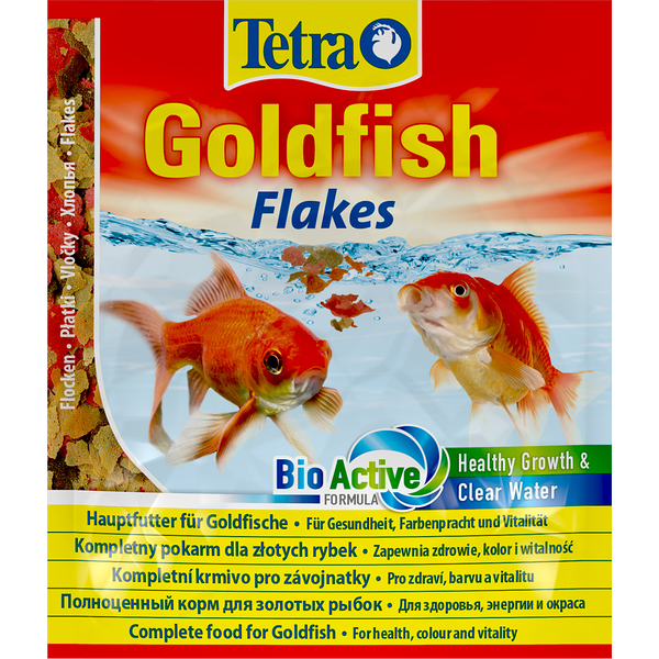 Tetra Goldfish Colour корм для улучшения окраса золотых рыбок (хлопья)