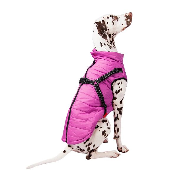 Куртка со шлейкой фиолетовая 3XL