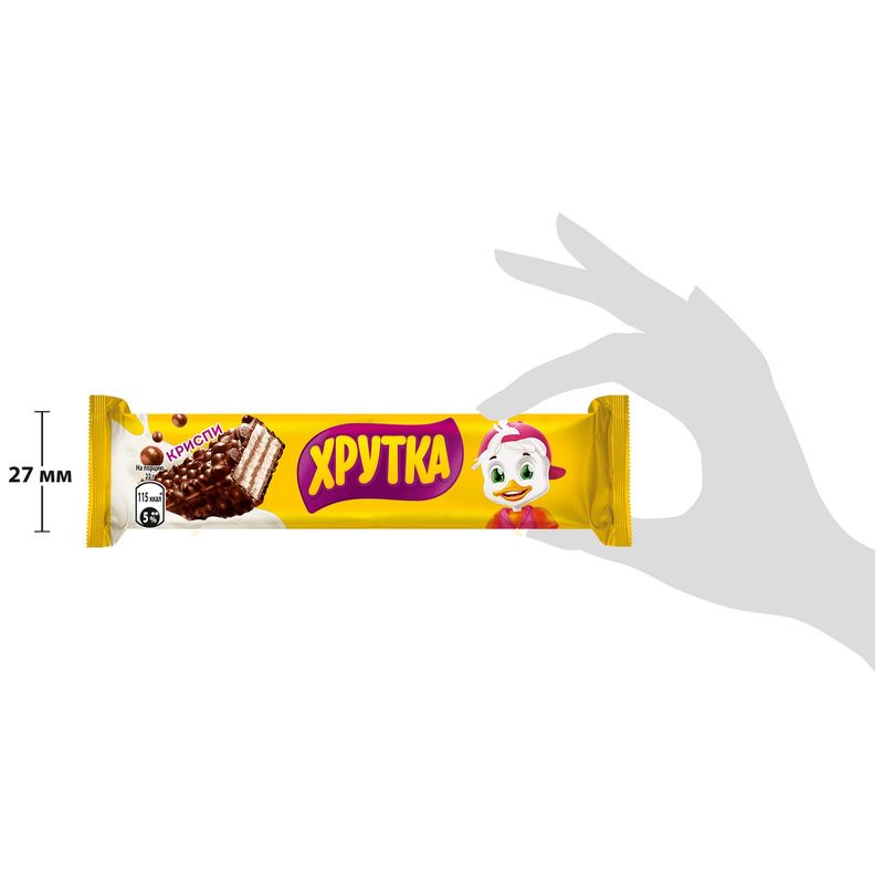 

Батончик Хрутка Криспи 22 г