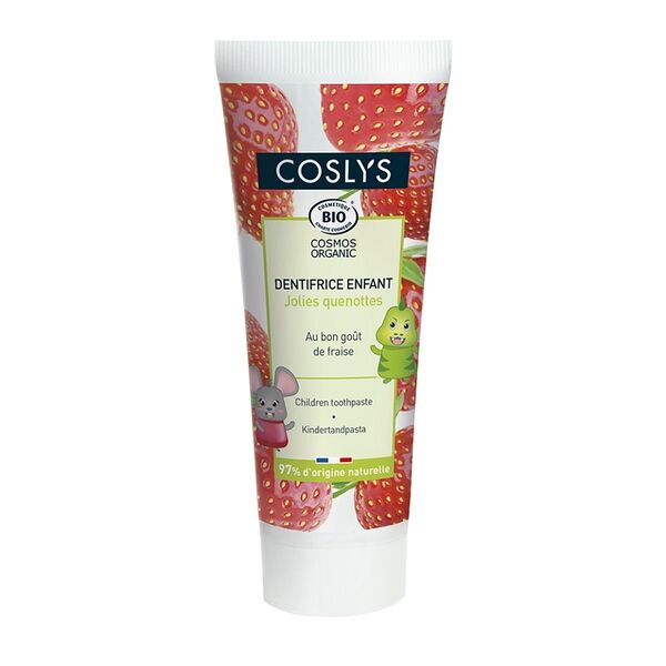 Зубная паста детская Coslys Клубника, 50 мл