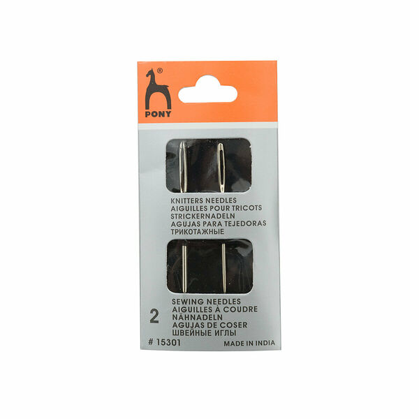 15301 Иглы для скрепл. вяз. изд. (2 шт) PONY