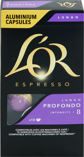 

Кофе в капсулах L'Or Espresso Lungo Profondo 10 шт 52 г