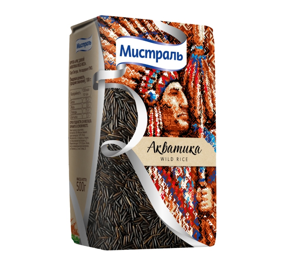 

Рис Мистраль Акватика дикий 500 г