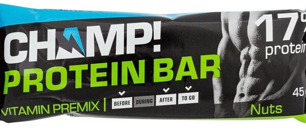 Батончик протеиновый Champ ореховый 45г