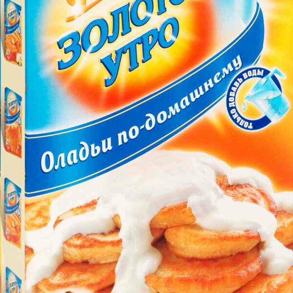 Смесь мучная Золотое утро Оладьи по-домашнему 500 г
