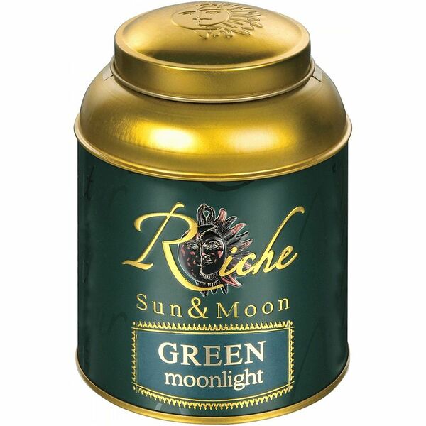 Чай Riche Natur Green Moonlight зелёный байховый китайский крупнолистовой, 100 г