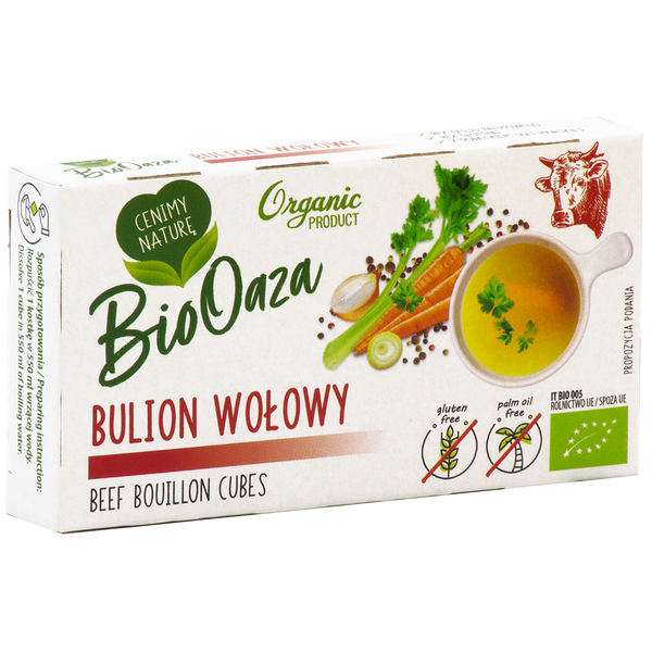 Бульон Biooaza говяжий без глютена Organic