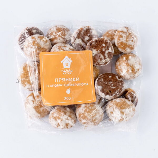 Пряники Белая Хатка с аром.абрикоса вес 300г