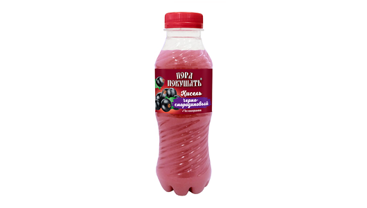 Кисель Пора покушать Черная смородина питьевой 0.41л