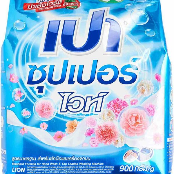 Порошок для стирки белого и светлого белья Lion Super White