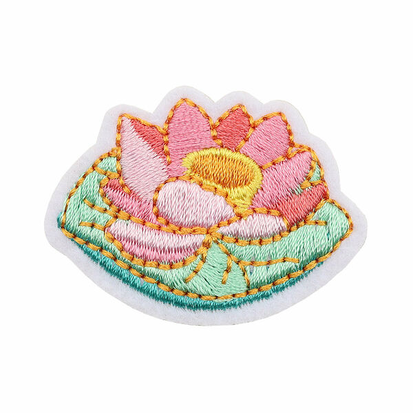 Термоаппликация 'Кувшинка' 3.2*4.3cm Hobby&Pro