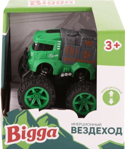 

Игрушка BIGGA Вездеход инерционный, 9 см