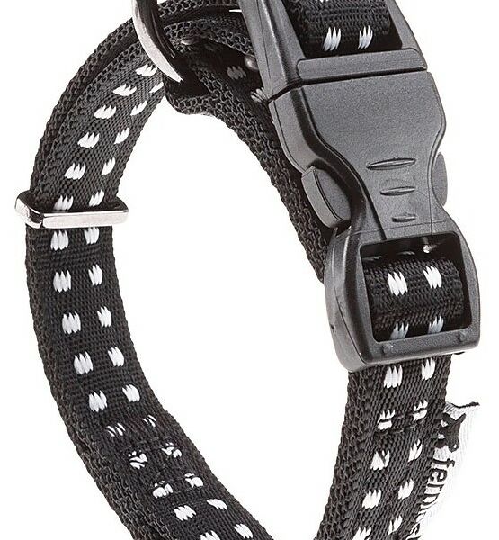 Ferplast ошейник нейлоновый Cricket C15/40 27-40 см., Черный