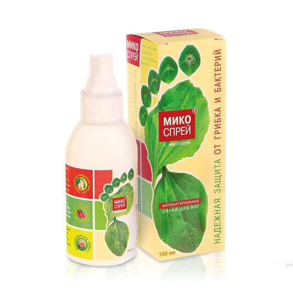 Микоспрей Спрей гигиенический антибактериальный 100 мл
