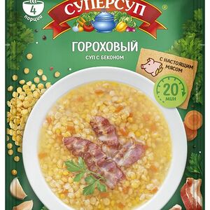 Суп Суперсуп Гороховый с беконом 70г