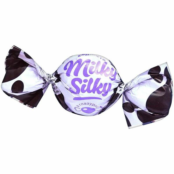 Конфеты Milky Silky Мягкая карамель с молочным вкусом, вес