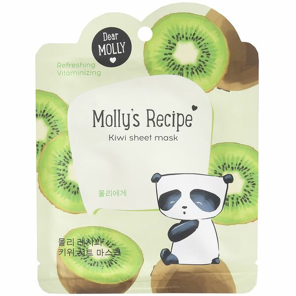 Тканевая маска Рецепты Молли Киви 23 г