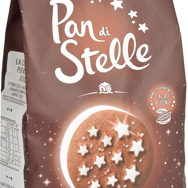 Печенье Mulino Bianco Pan di stelle какао шоколад
