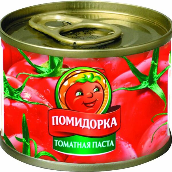 Томатная паста Помидорка пастеризованная, 70г