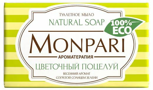 Туалетное мыло Monpari Цветочный поцелуй