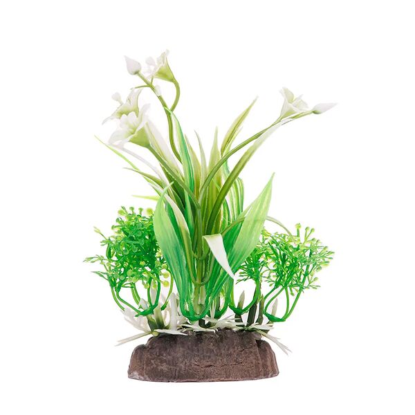 Композиция искусственных растений для аквариума A0314 6x3 см