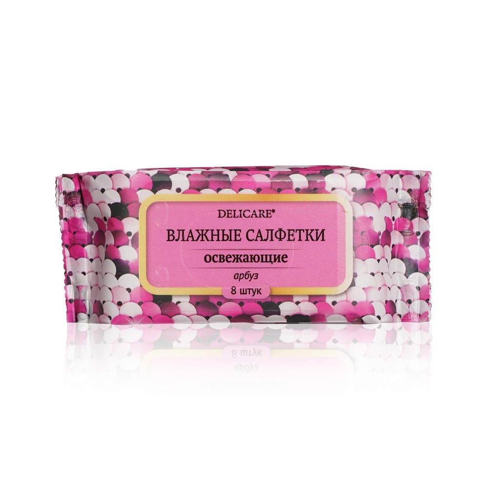 

Влажные салфетки Delicare Арбуз 8 шт.