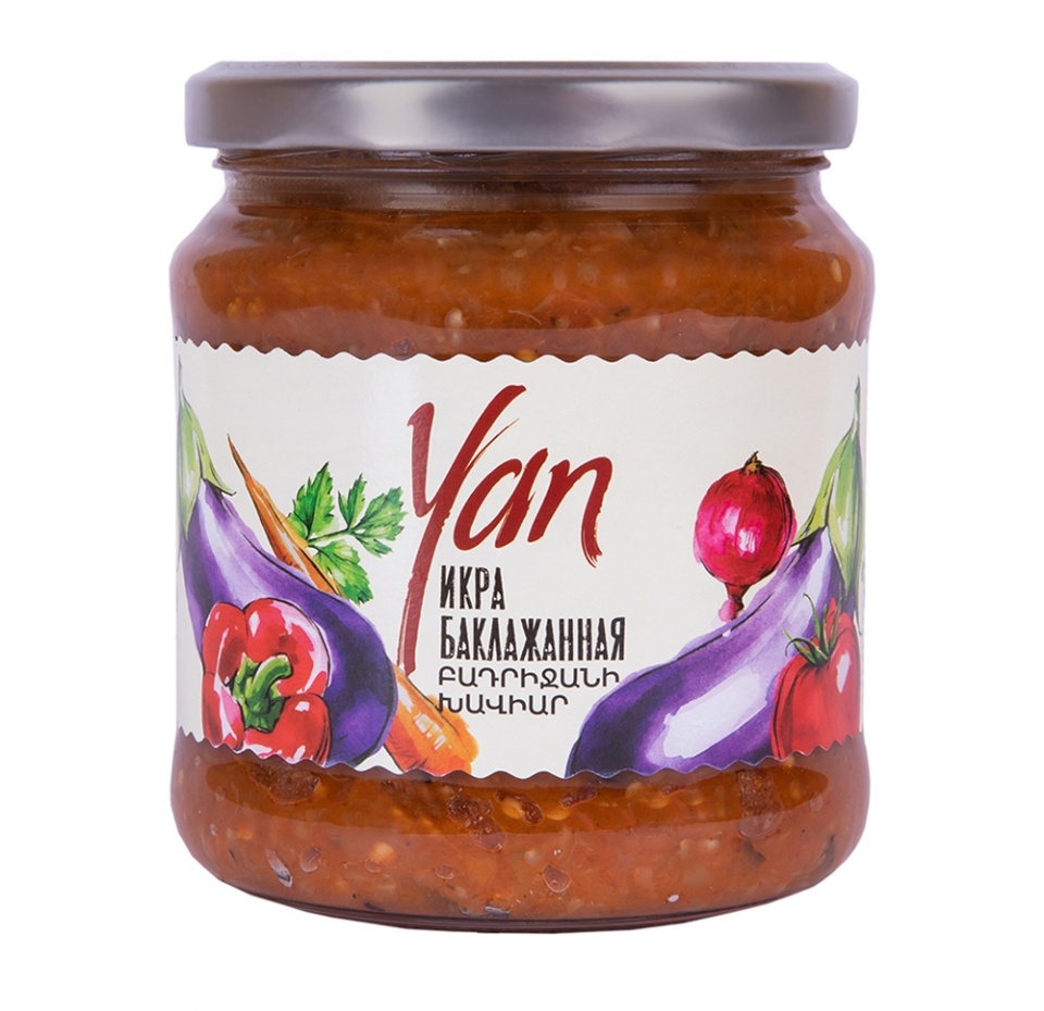 

Икра из баклажанов Yan 470 г