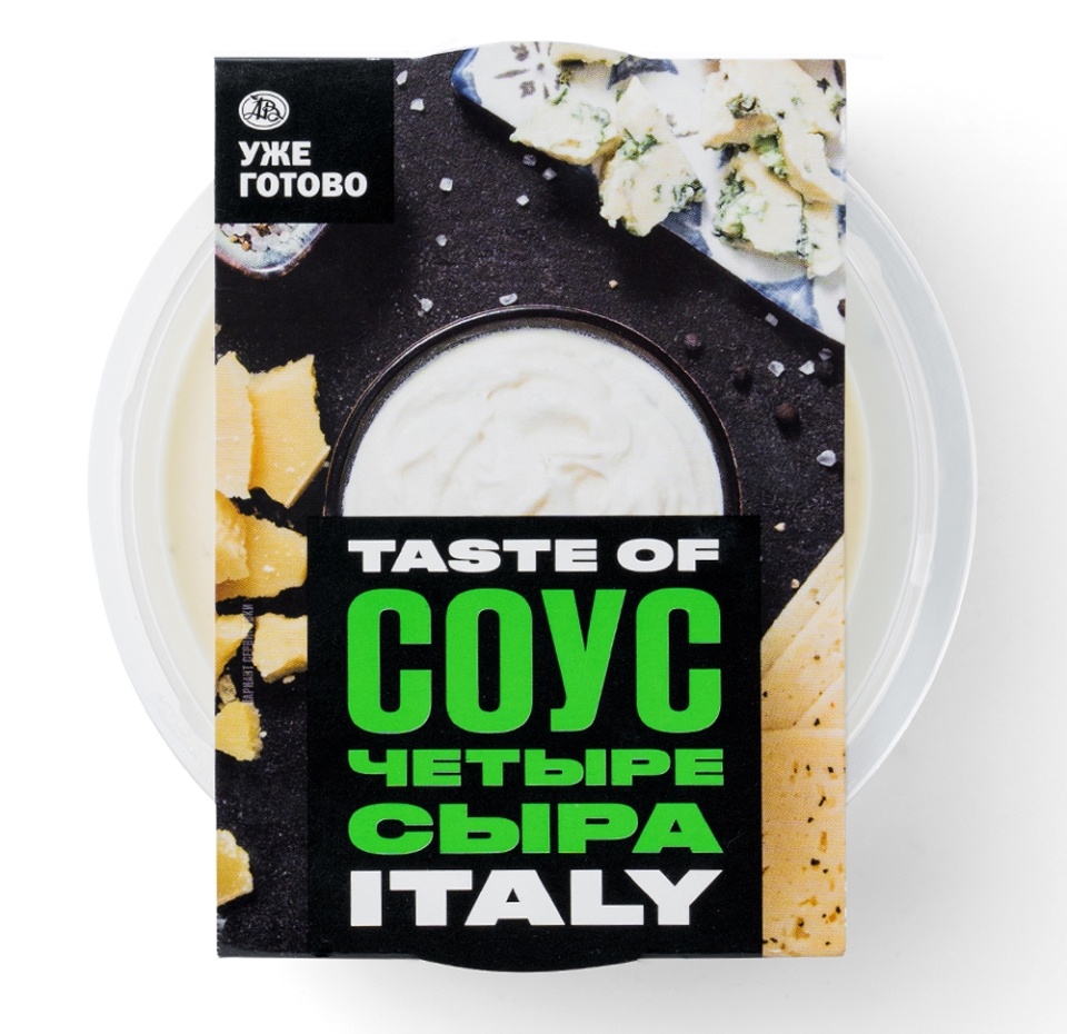 

Соус «Четыре сыра» TASTE OF, Уже Готово 180 г, Россия