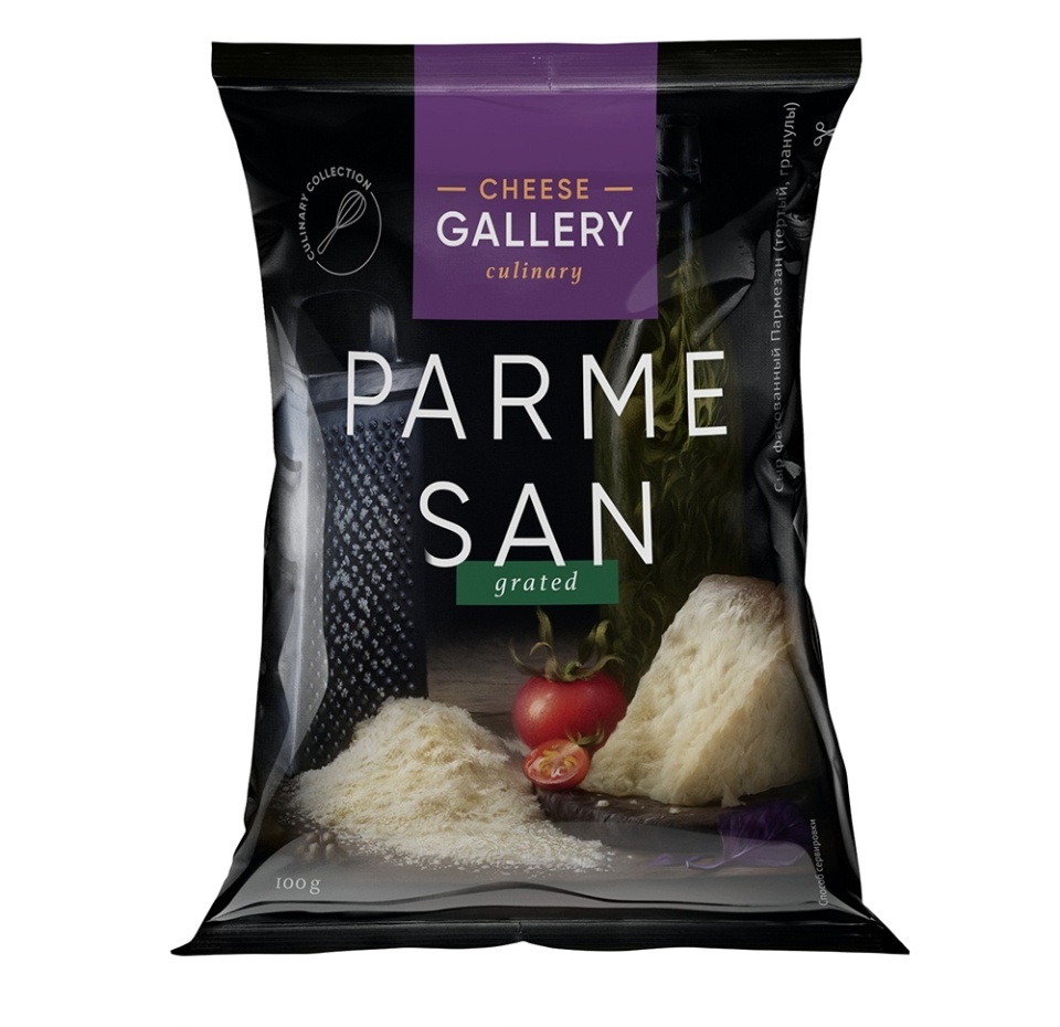 

Сыр пармезан Cheese Gallery тертый 32% БЗМЖ 100 г