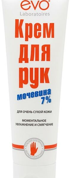 Крем для рук EVO с мочевиной 7% для очень сухой кожи 100мл