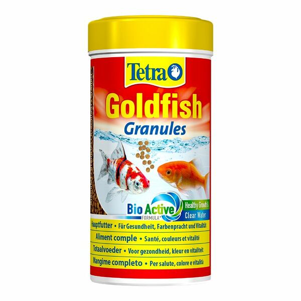 Корм Tetra Goldfish Granules для всех золотых рыбок (гранулы) 250 мл
