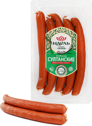 

Колбаски Идель Царицыно Султанские халяль полукопченые 300 г