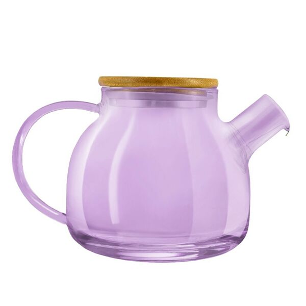 Чайник заварочный Фиолетовый 1 л стекло