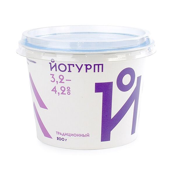 Йогурт «Традиционный» 3.2–4.2%, «Братья Чебурашкины»