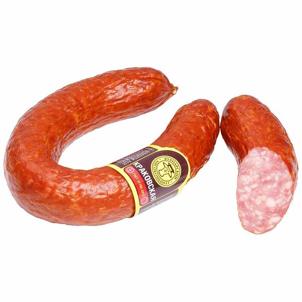 Колбаса полукопчёная Вурнарский МК Краковская высший сорт