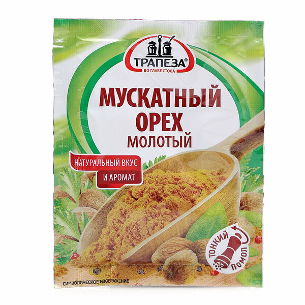 Мускатный орех молотый ТМ Трапеза