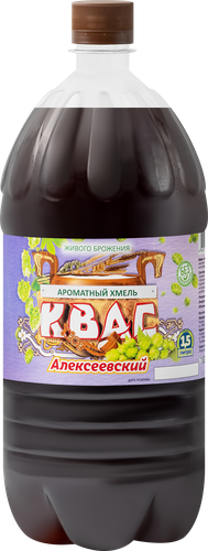 

Квас АЛЕКСЕЕВСКИЙ Ароматный хмель неосветленный нефильтрованный