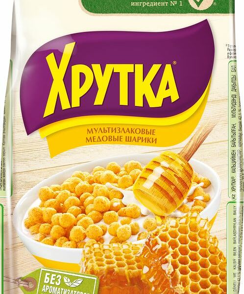 Завтрак Хрутка Медовые шарики 230г