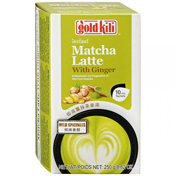 Напиток имбирный Gold Kili Матча Латте быстрорастворимый, 10×25 г
