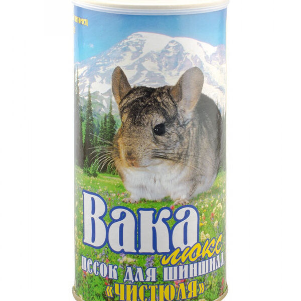 Песок для шиншилл Вака Чистюля Люкс 1.6 л
