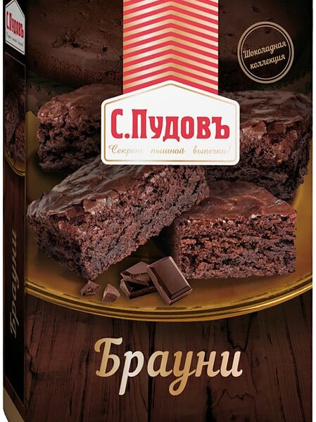 Смесь для выпечки С.Пудовъ Брауни 350г