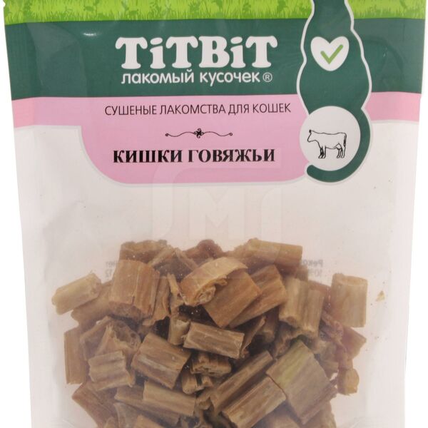 Лакомство для кошек Titbit кишки говяжьи