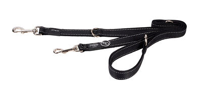 Поводок-перестежка Utility, размер L, чёрный
