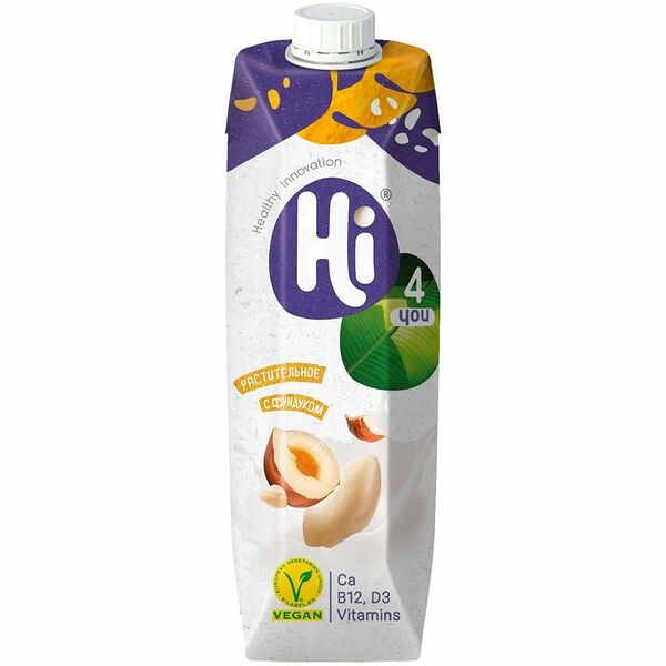 Напиток Hi соевый с лесным орехом 1.8%